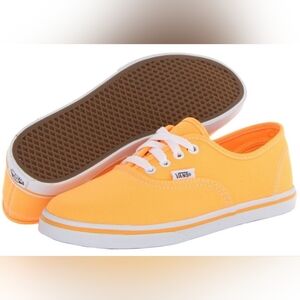 Size 6.5 - VANS Authentic low pro Neon Orange
